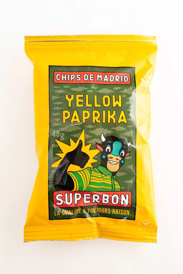 Yellow Paprika Crisps 45g - Superbon