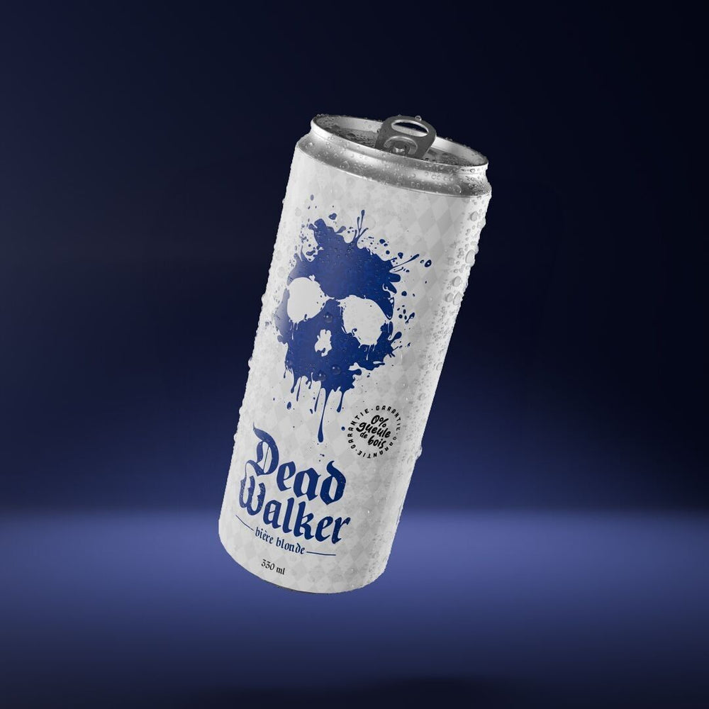 DEAD WALKER blond beer without alcohol 0.5%