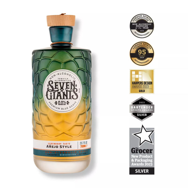 Non-Alcoholic Tequila - Seven Giants Añejo Style 0.0%