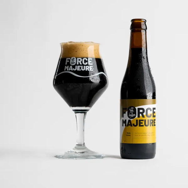 Force Majeure dark beer 0.5% without alcohol