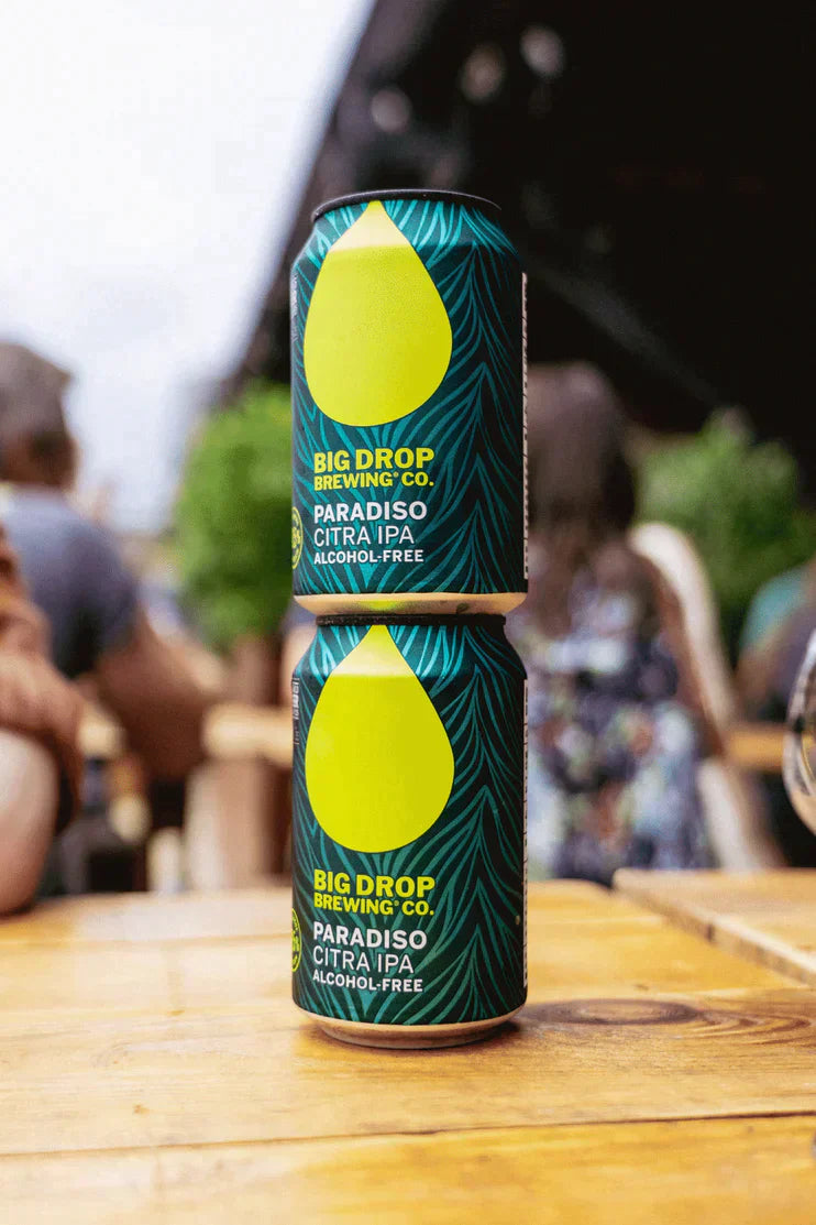 Bière Big Drop Paradiso Citra IPA 0,5% sans alcool 🥂 Sanzalc, la cave sans alcool et sans complexe