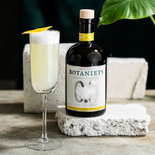 Botaniets Ginger-Yuzu Gin 0.0% Sanzalc, cave sans alcool pour adultes décomplexés
