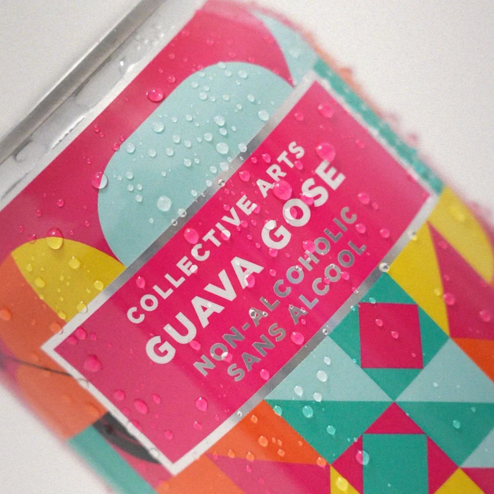 Collective Arts Guava Gose beer without alcohol 0.4%