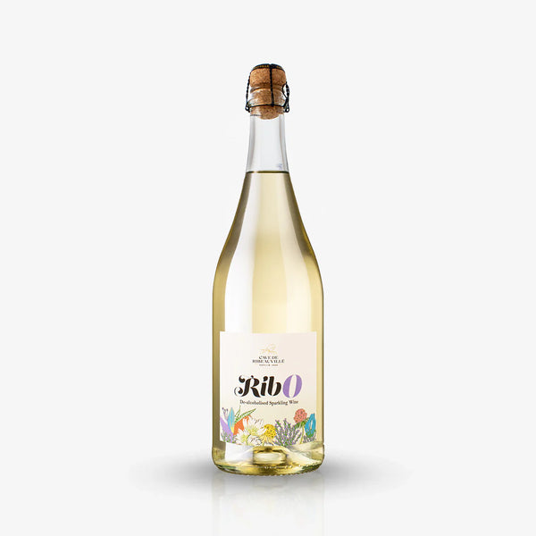 Alsace Ribo white sparkling wine without alcohol 0.5%