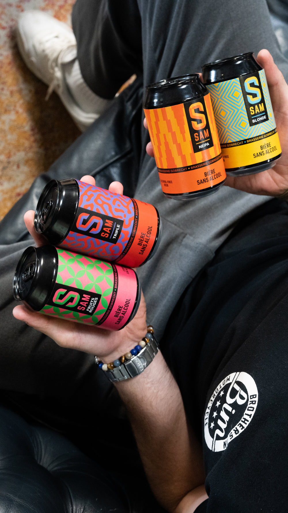 Triple SAM beer without alcohol 0.5% - 33 cl can