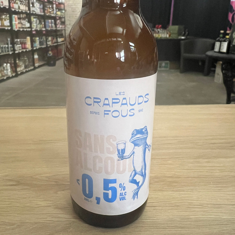 Les Crapauds Fous white beer 0.5%