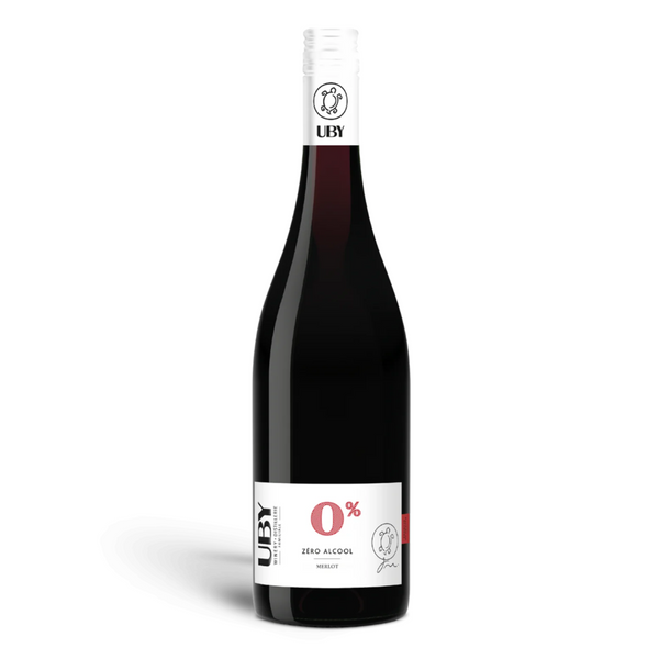 UBY Merlot red wine 0.0% without alcohol