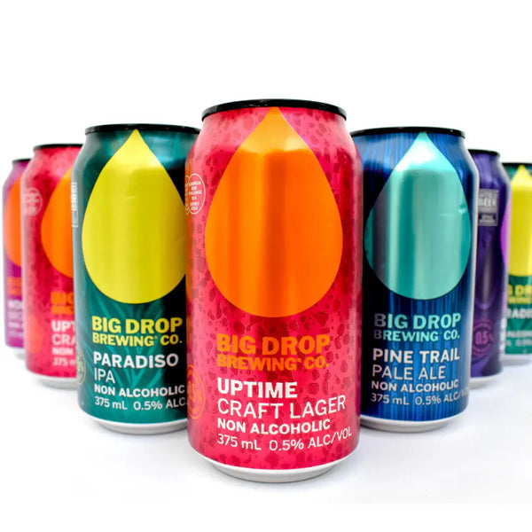 Collection of 5 Big Drop non-alcoholic beers