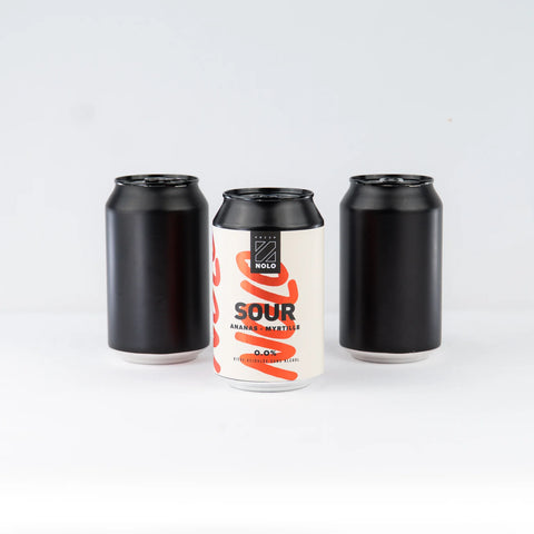 PRIZM NOLO Sour blueberry pineapple beer without alcohol 0%