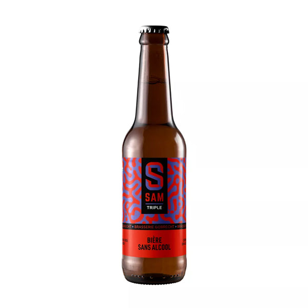 Triple SAM beer without alcohol 0.5% - 33 cl bottle