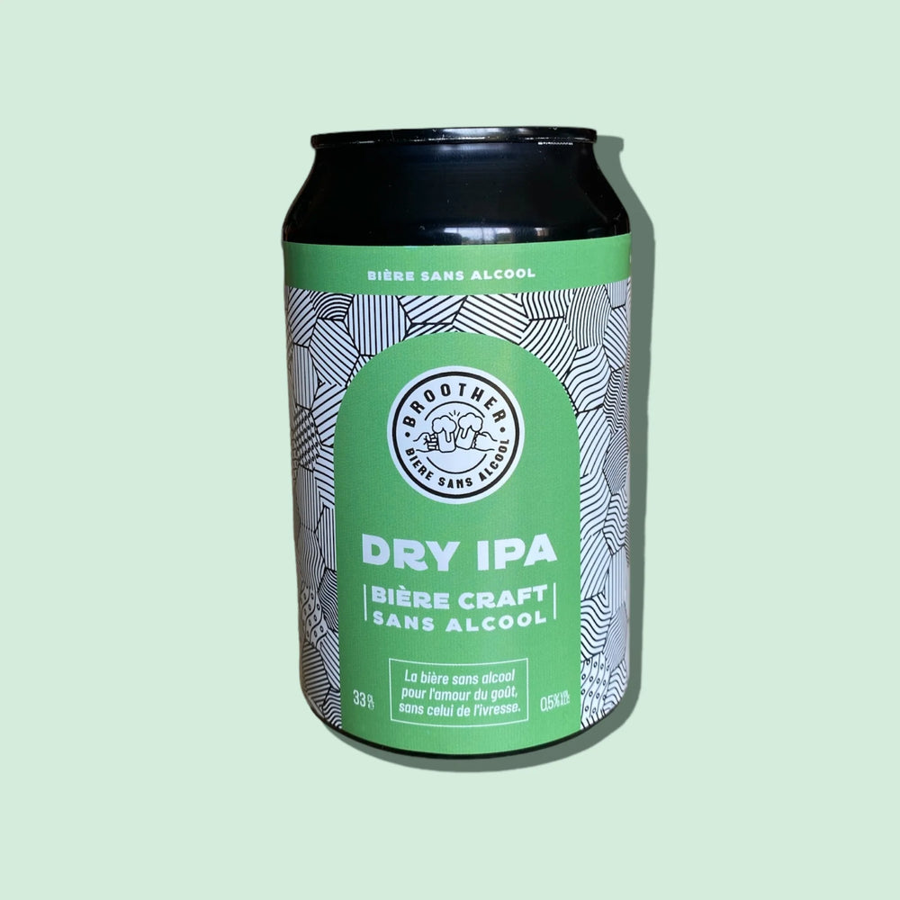 Brother craft IPA beer 0.5%