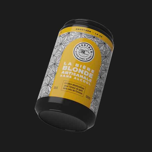 Brother craft blond beer 0.5%