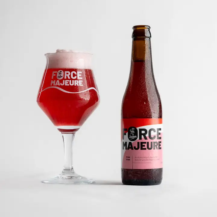 Kriek Force Majeure beer 0.4% without alcohol