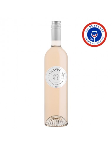 CHAVIN ZERO rosé wine - Wine of France without alcohol 0.0%