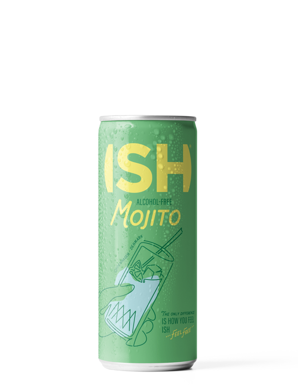 ISH Mojito cocktail without alcohol 0.5%